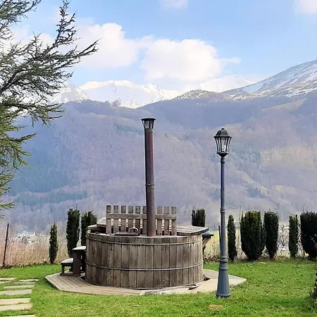 Chalet Chalet Charmant A Marsous Avec Jacuzzi Et Vue Montagne Arrens-Marsous